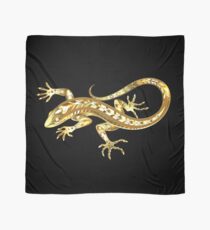 Golden Lizard Scarf