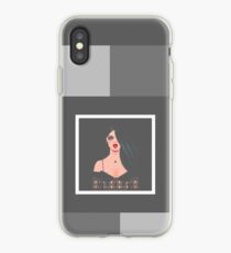 girl in black lace iPhone Case