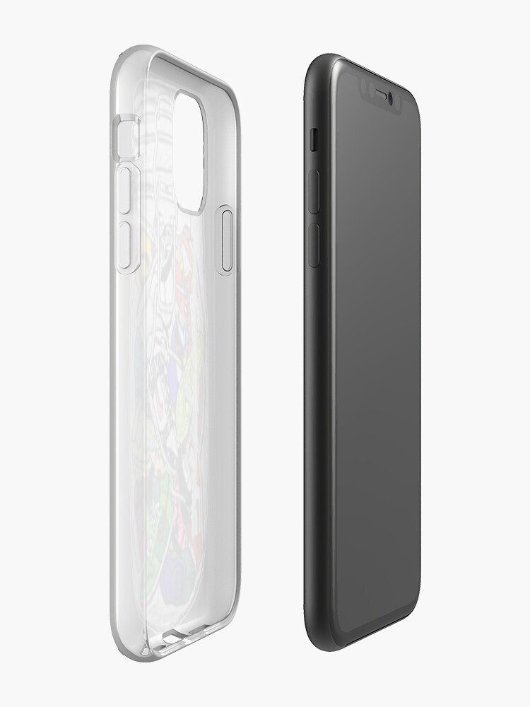 Coque iPhone « Baskets en verre », par Kerridruth