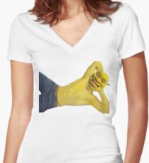 SEXXXYYY SHREK! Women's Fitted V-Neck T-Shirt