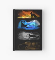 Warrior Cats: Four Elements, Four Clans Hardcover Journal