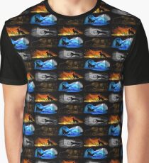 Warrior Cats: Four Elements, Four Clans Graphic T-Shirt