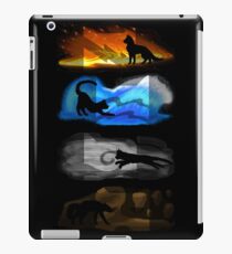 Vinilo o funda para iPad Gatos guerreros: cuatro elementos, cuatro clanes