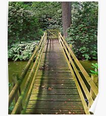 The old bouncy bridge Poster