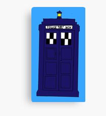 Police Call Box Canvas Print