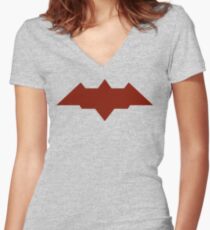 The Ruthless Vigilante Women's Fitted V-Neck T-Shirt