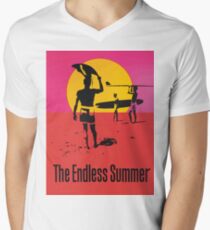 Endless Summer, 1966 Surf Sport Documentary Poster, Artwork, Drucke, Poster, T-Shirts, Männer, Frauen, Kinder T-Shirt mit V-Ausschnitt