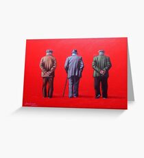 Remember when we used to paint this town red? Greeting Card