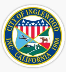 Seal of Inglewood Sticker