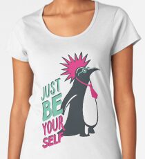 Penguin punk Women's Premium T-Shirt