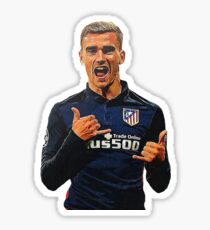 Pegatina Ilustración Griezmann Arte