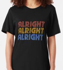 ALRIGHT ALRIGHT ALRIGHT Slim Fit T-Shirt