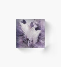 Feather Portrait Acrylic Block