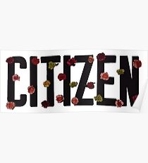 Citizen logo Poster
