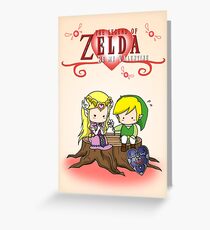 The Legend of Zelda : Valentine's day Greeting Card