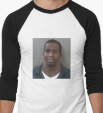 Wide Neck Mugshot Men's Baseball ¾ T-Shirt