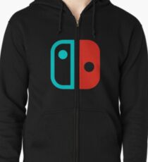 ROUGE ET BLEU INTERRUPTEUR Veste zippée à capuche