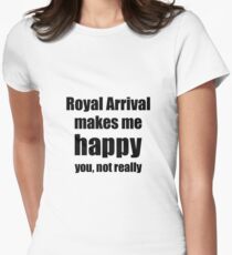 Camiseta entallada para mujer Royal Arrival Cocktail Lover Funny Gift for Friend Alcohol Mixed Drink