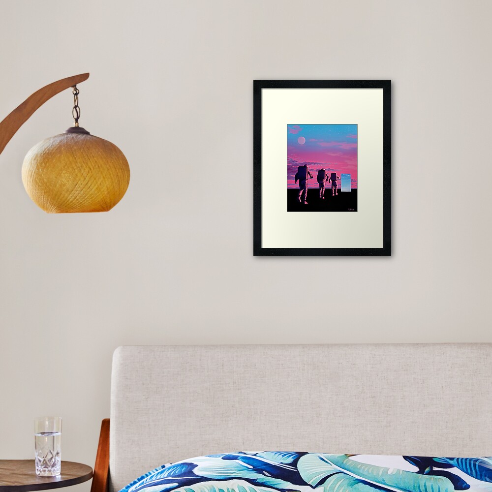Next Level Framed Art Print