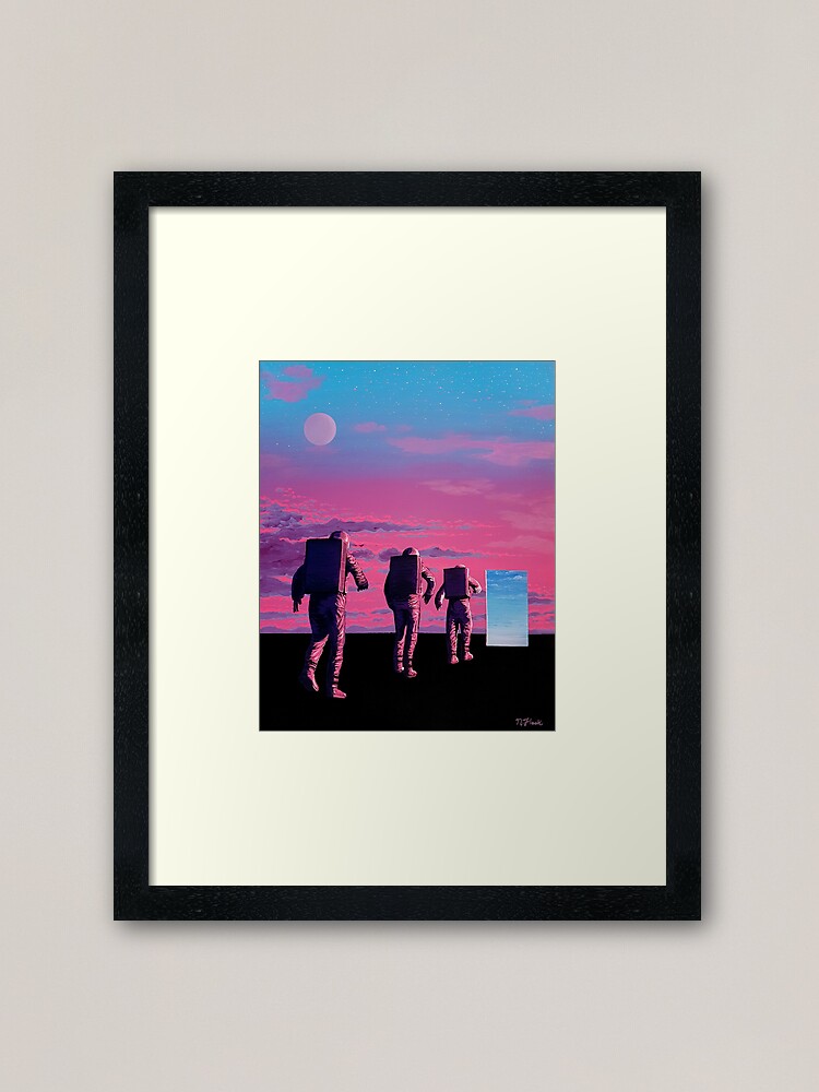 Alternate view of Next Level Framed Art Print