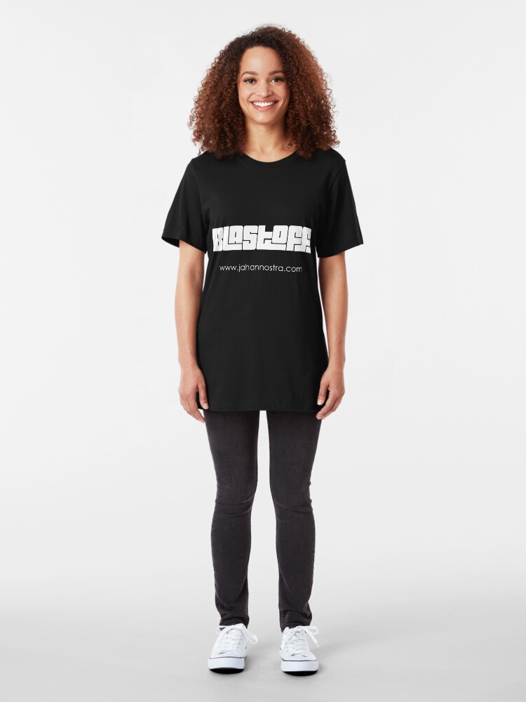 Alternate view of Jahan Nostra "Blastoff" Collection Slim Fit T-Shirt