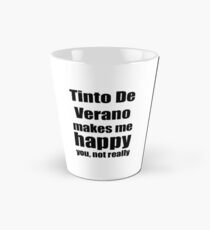 Tinto De Verano Cocktail Lover Funny Gift for Friend Alcohol Mixed Drink Tall Mug