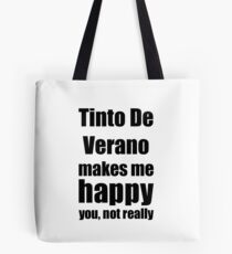 Tinto De Verano Cocktail Lover Funny Gift for Friend Alcohol Mixed Drink Tote Bag