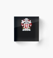 Escalante Coat of Arms - Family Crest Shirt Acrylic Block
