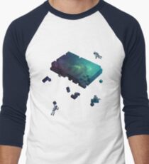 Constructing the Cosmos Men's Baseball ¾ T-Shirt