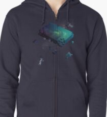 Constructing the Cosmos Zipped Hoodie
