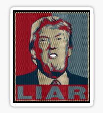 Trump Liar Hässliches Weihnachtst-shirt Sticker