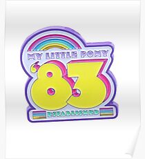 MLP 83 retro Poster