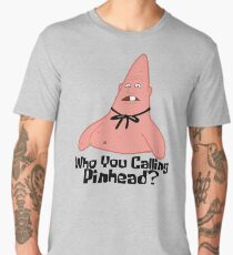Who You Calling Pinhead? - Spongebob Men's Premium T-Shirt