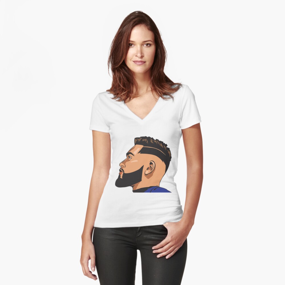 Men Beard Hair Hairstyle Barber Fashion Model Hairdresser T Shirt