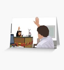 Jim & Pam Greeting Card