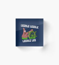 Bloque acrílico Leedle Leedle Leedle Lee - Bob Esponja