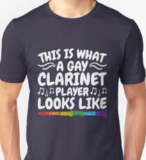 This Is What A Gay Clarinet Player Looks Like Unisex T-Shirt