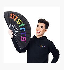 James Charles Rainbow Sisters Merch Fotodruck