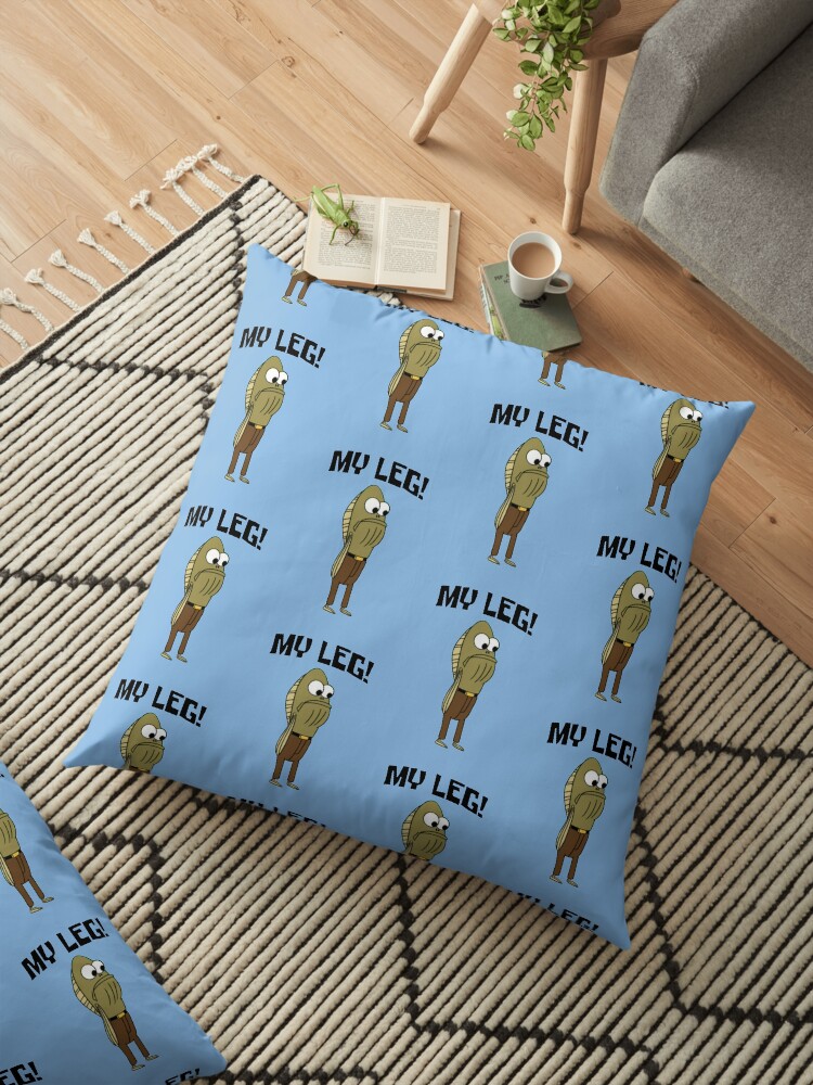 Fred The Fish My Leg Spongebob Floor Pillow By Lagginpotato64