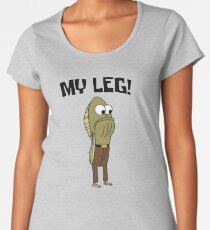 Fred The Fish: My Leg! - Spongebob Women's Premium T-Shirt
