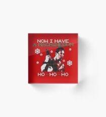 UGLY CHRISTMAS DIE HARD Acrylic Block