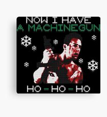 UGLY CHRISTMAS DIE HARD Canvas Print