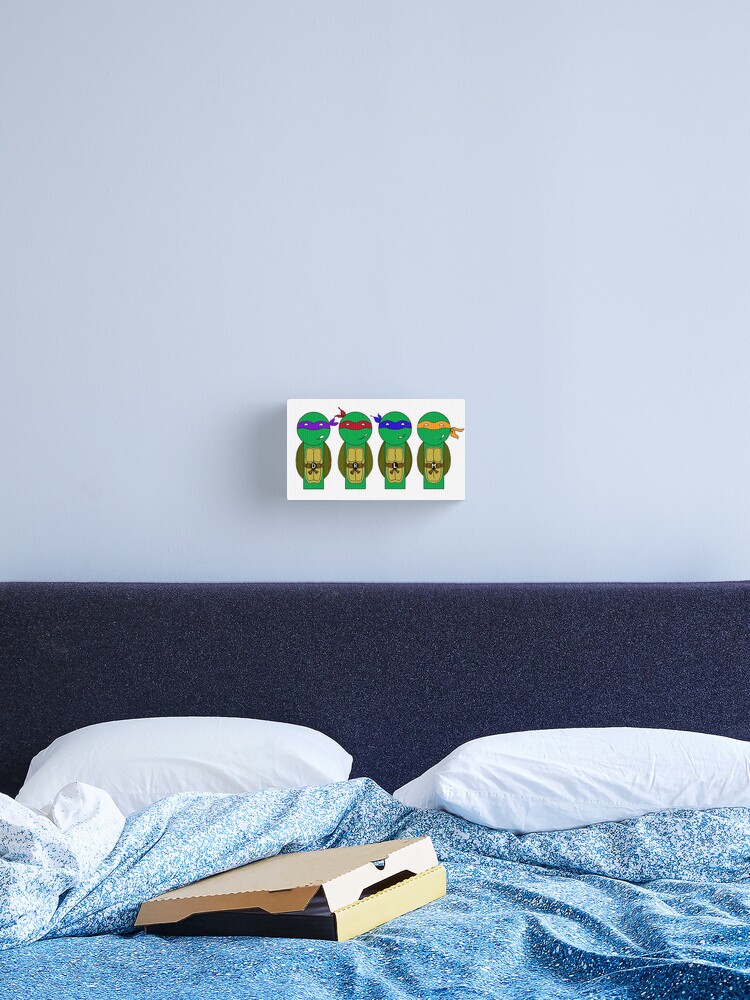 Teenage Mutant Ninja Turtles Canvas Print By Mimiboo Redbubble