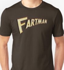 Howard Stern FARTMAN MTV VMAs Chest Logo Slim Fit T-Shirt
