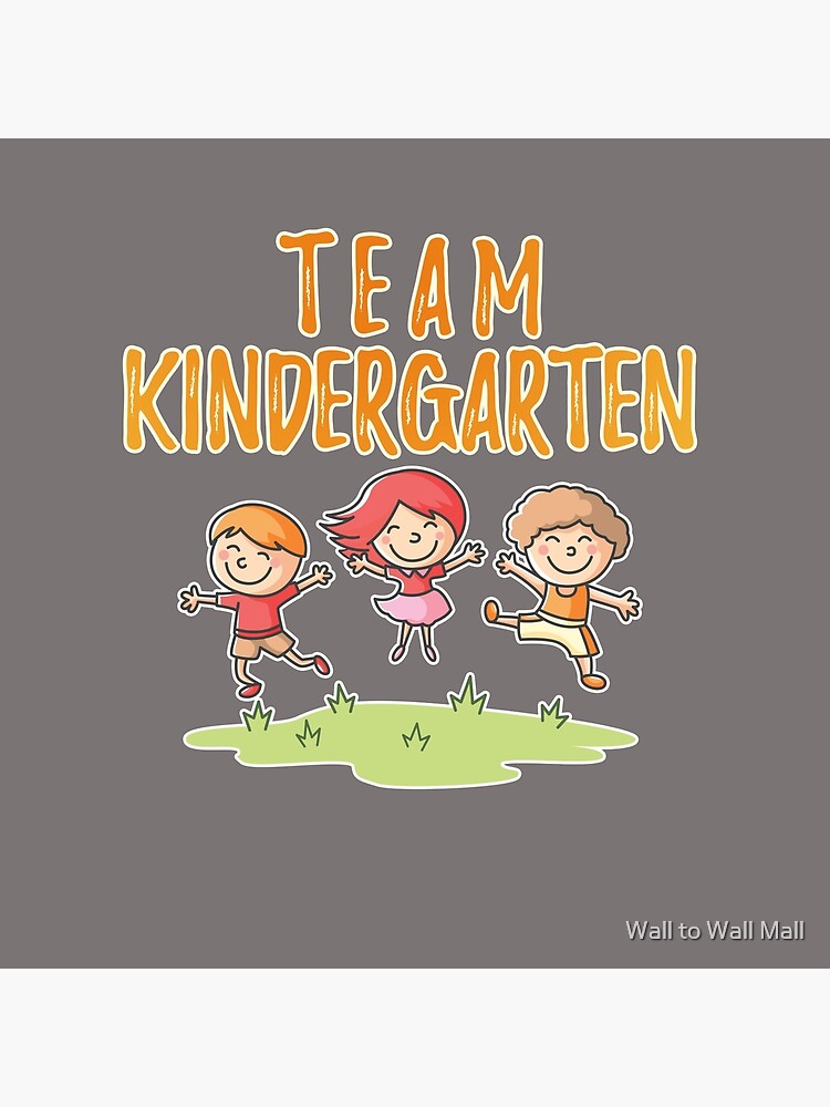 Team Kindergarten Great for First Day of School Kindergarten design T design for Kids and Teachers | Tote Bag