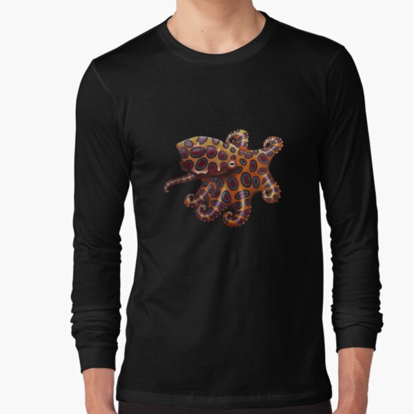 Blue Ringed Octopus Long Sleeve T-Shirt