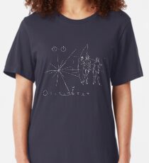 Pionierplakette Slim Fit T-Shirt