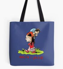 Amelia and the Doctor Tote Bag