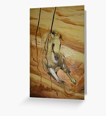 golden gait Greeting Card