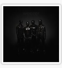 Weezer Black Album Sticker